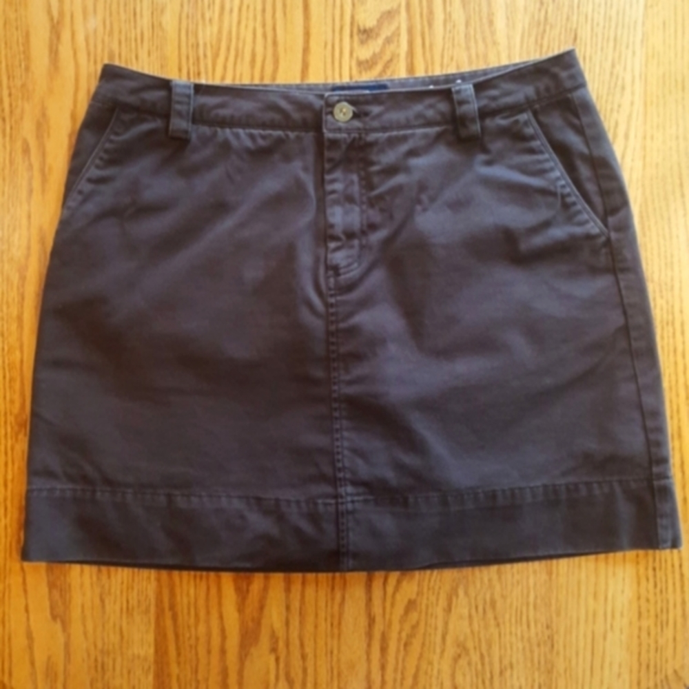 SONOMA ♡ Super-Sweet Vintage Brown Thick Cotton 4 Pocket Skort 12